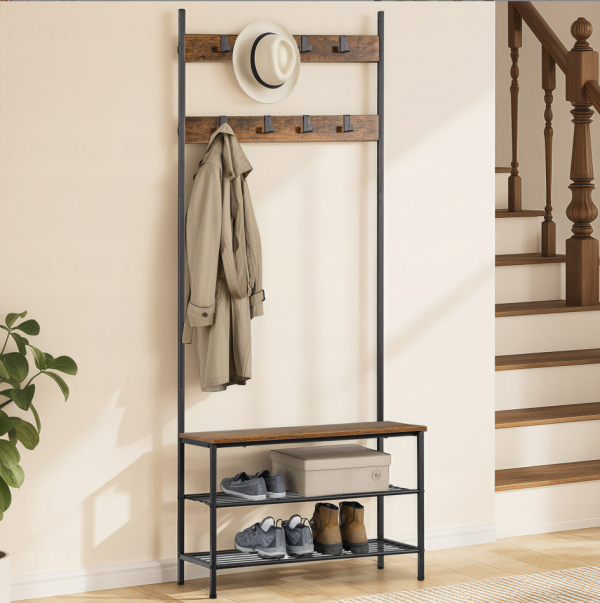 Shoes and Clothes Hat Rack-001