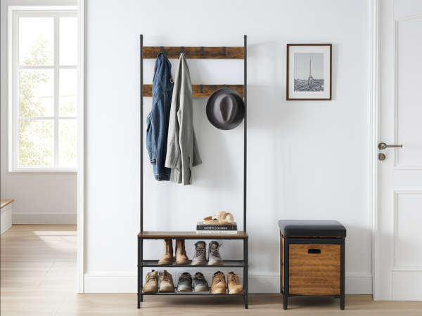 Shoes and Clothes Hat Rack-001