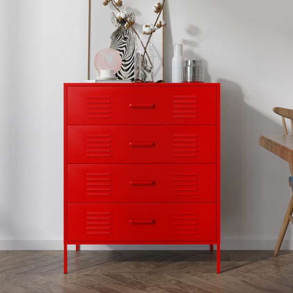 4-Drawer Steel Storage Cabinet
