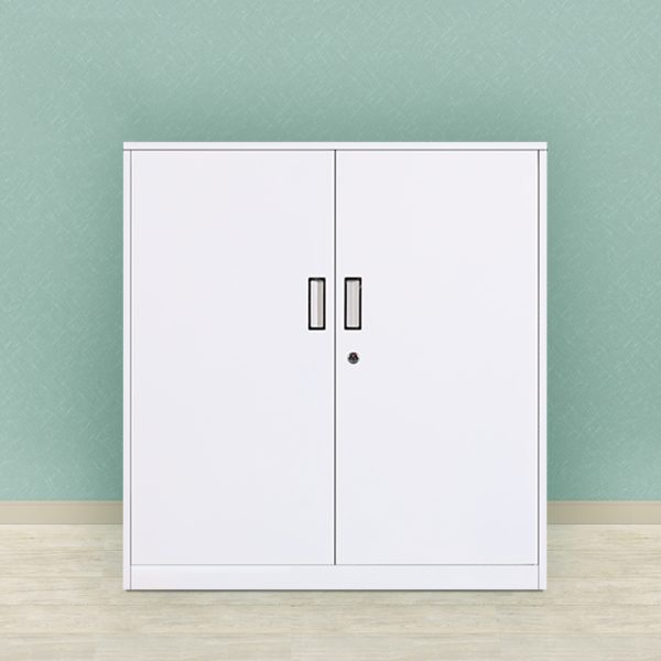 1 (2) Steel Low Cabinet with Drawers & Doors-001