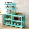 Steel Storage Rack – Multi-Color Household Organizer