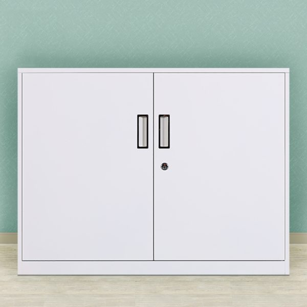 1 (4) Steel Low Cabinet with Drawers & Doors-001