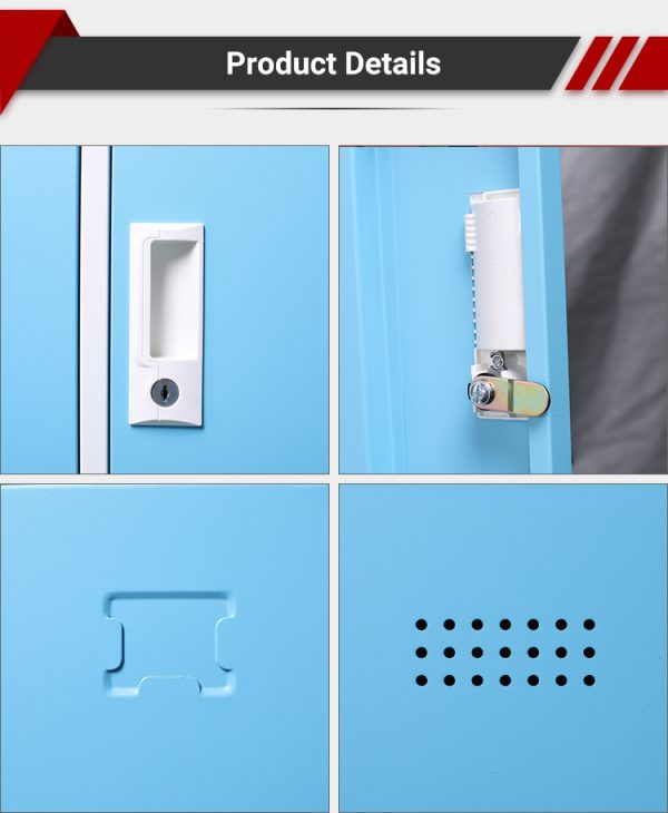 12 Door Steel Backpack Locker