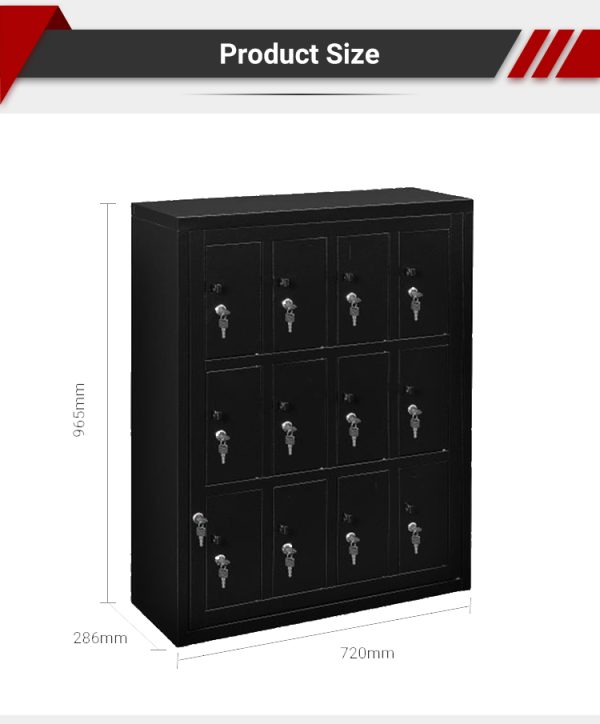 12-Door Phone Locker