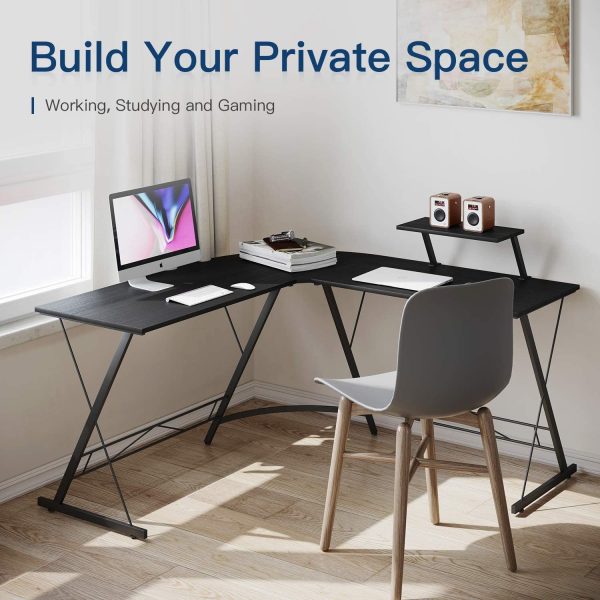 L Shape Corner Desk Gaming Table