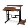 Adjustable Rolling Laptop Desk