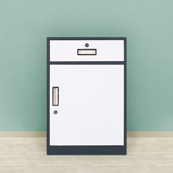 2 Steel Low Cabinet with Drawers & Doors-001