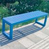 Outdoor Metal Bench-001
