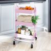 Rolling Storage Cart (3-Tier)