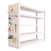 Metal Storage Shelf with Pegboard Side Panel-001