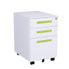 2 3-Drawer Mobile Pedestal With Lock