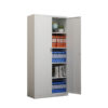2-Door Grey Steel Office Filing Cabinet