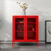 Mesh Door Storage Cabinet-001