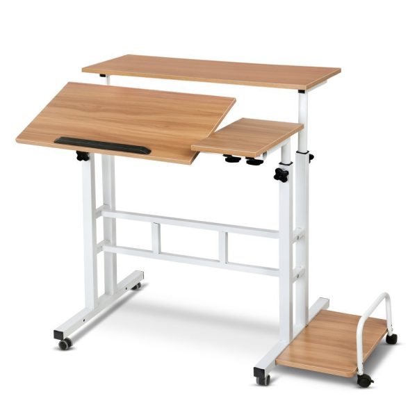 Adjustable Rolling Laptop Desk