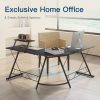 L Shape Corner Desk Gaming Table