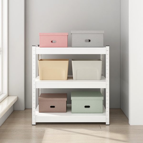 Steel Storage Rack – Multi-Color Household Organizer