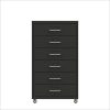 6 Drawer Metal Cabinet