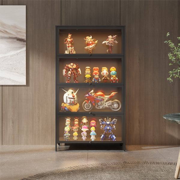 Glass Display Cabinet for Collectibles-001