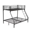 Steel Twin Over Full Bunk Bed