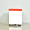 Mobile File Cabinet with Cushion Seat
