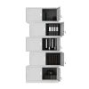 Steel Office Filing Cabinet with Glass Doors-001