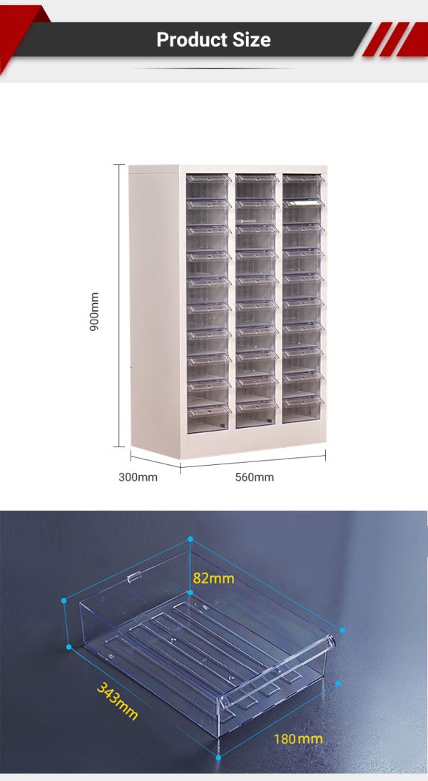 Steel Parts Storage Cabinet – 45 Drawers