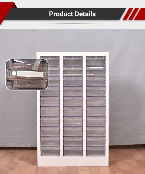 Steel Parts Storage Cabinet – 45 Drawers