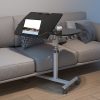 Adjustable Rolling Laptop Table-A01