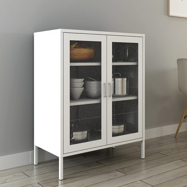 Mesh Door Storage Cabinet-001