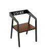 Outdoor Table and Bench Set-001