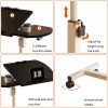 Adjustable Rolling Laptop Table-A01