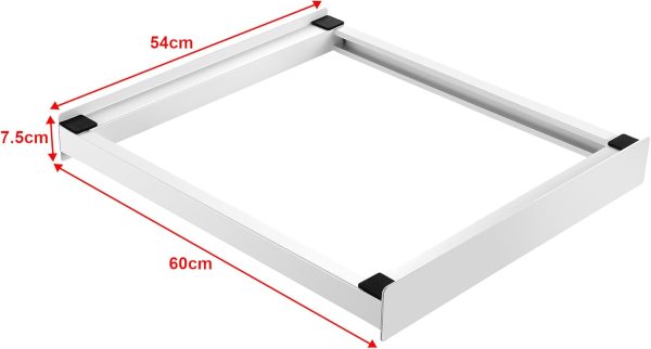 4-Sided Steel Washing Machine Stand