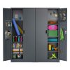 Steel Tool Cabinet with Pegboard-002