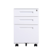 6 3-Drawer Mobile Pedestal With Lock