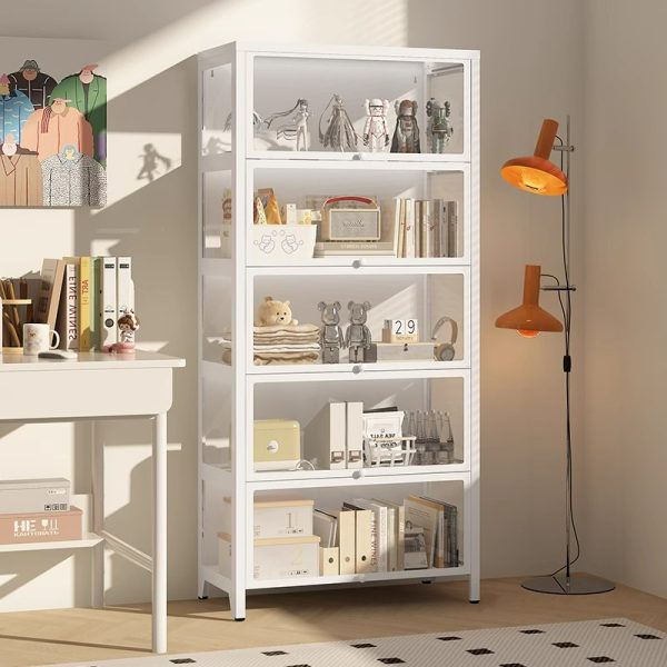 Glass Display Cabinet for Collectibles-001