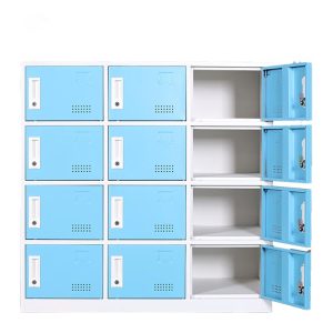 12 Door Steel Backpack Locker
