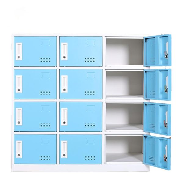 12 Door Steel Backpack Locker