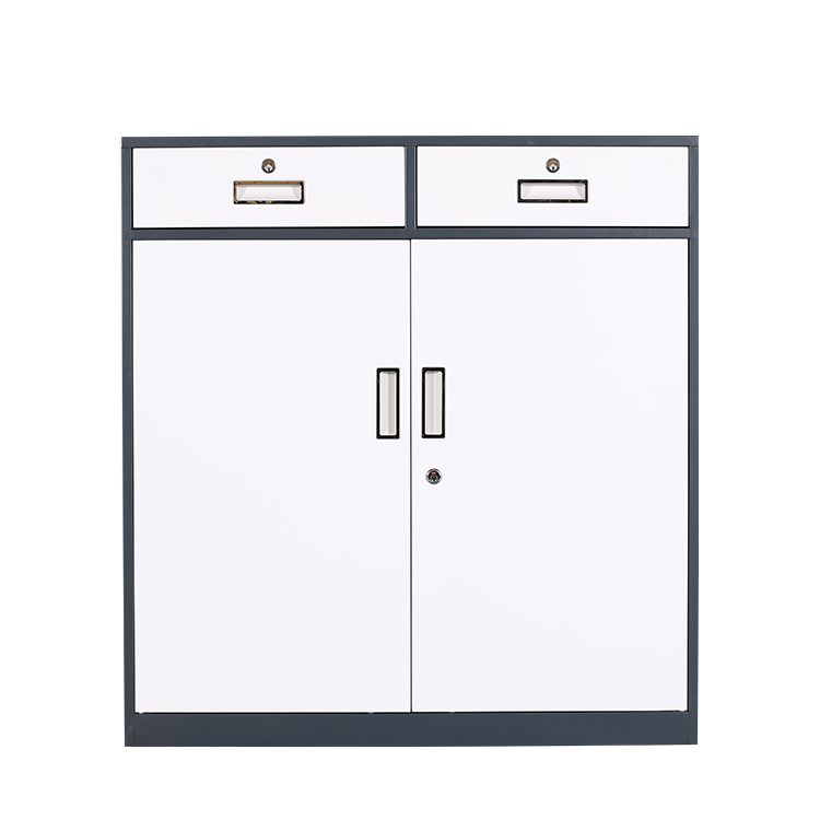 Steel Low Cabinet with Drawers Office Filing Cabinet