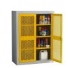 Metal Locker with Mesh Doors-001