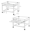 steel washing machine base stand-001