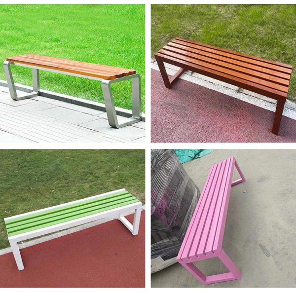 Outdoor Metal Bench-001
