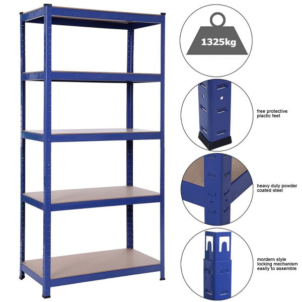 Metal Storage Rack – 5 Tier