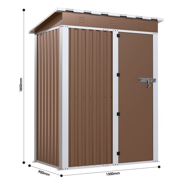 Outdoor Metal Garden Shed