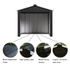 Corner Metal Storage Shed-004