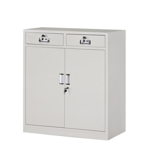 H0cbcc7ec470846899c6a002cfb43d9a5R Steel Low Cabinet with Drawers & Doors-001