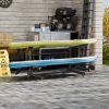 2-Tier Kayak Storage Rack with Wheels