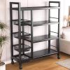 Steel Kitchen Rack with Baskets & Wheels