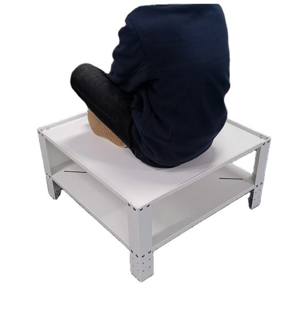 Laundry Pedestal with Shelf