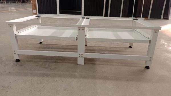 Steel Washing Machine Stand with Shelf