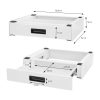 H46726e9e3ab94a2985a1d9b7caa74764B Washer and Dryer Pedestal with Drawer